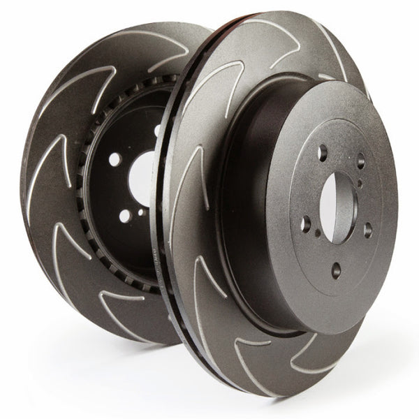 EBC 13-14 Mercedes-Benz C300 (W204) 3.5L BSD Front Rotors - BSD1531 by EBC - front view