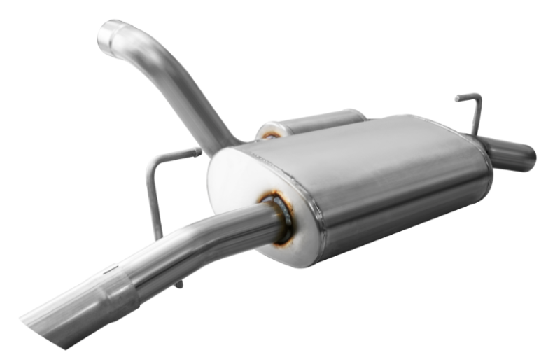Corsa 2018-2024 Jeep Wrangler JL 2.5in Dual Rear Turn Down Exit Touring Axle-Back Exhaust - 21015