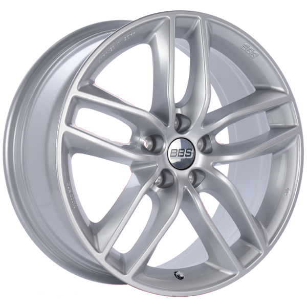 BBS SX 17x7.5 5x120 ET37 Sport Silver Wheel -82mm PFS/Clip Required - SX0303SK by BBS