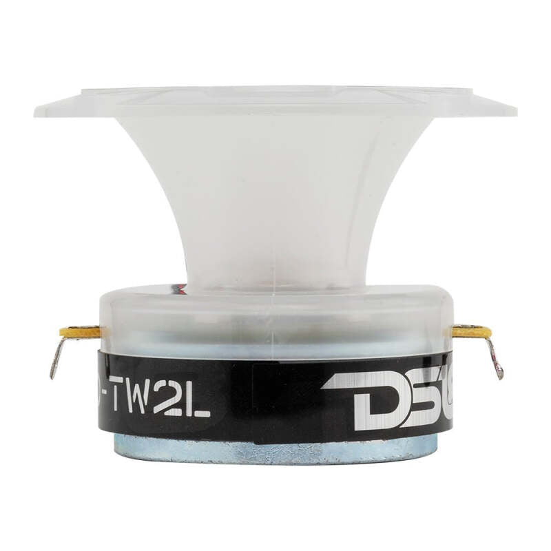 DS18 3.8in Super Bullet Tweeter 240 Watts RMS 1in Aluminum Vc 4 ohm RGB LED Lights- Pair - PRO-TW2L - rear view