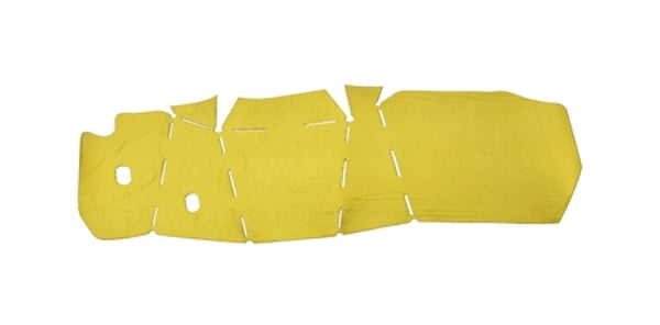 Torque Solution Gold Reflective Heat Tape Subaru EJ Stock Location (Add On) - TS-SU-697-G for 2008-2021 Subaru WRX STI - fron