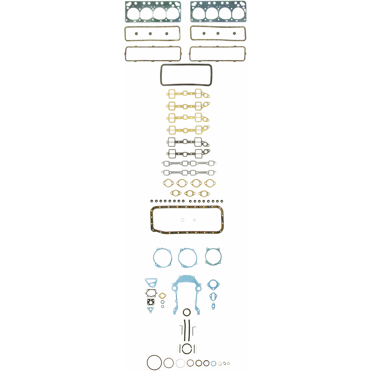Fel-Pro FS 7999 PT-3 Engine Gasket Set - FS7999PT3 - front view