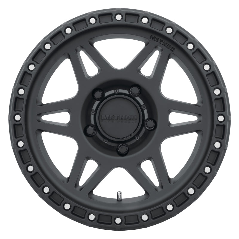Method MR312 17x8.5 0mm Offset 5x5.5 108mm CB Matte Black Wheel - MR31278555500