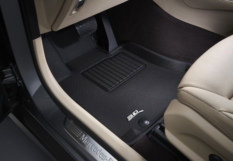 3D MAXpider 22+ Toyota GR86 / Subaru BRZ Kagu Black Floor Mat - Row 1 - L1TY28311509