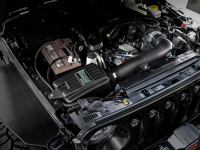 aFe Quantum Pro Dry S Cold Air Intake System 18-19 Jeep Wrangler (JL) V6-3.6L - 53-10017D