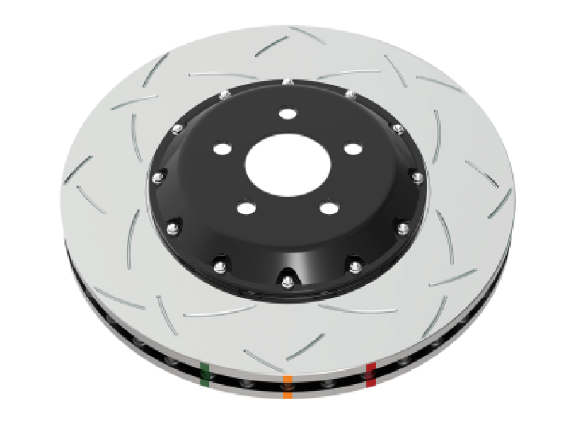 DBA 19+ Chevrolet Camaro ZL1 (w/ NAS Nuts) 5000 Series Black Hat XD Dimple KP Brake Rotor - Black - DBA53940BLKXD