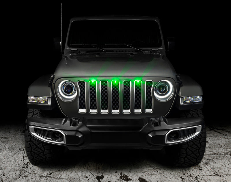 Oracle Pre-Runner Style LED Grille Kit for Jeep Gladiator JT - Green SEE WARRANTY - 5871-004