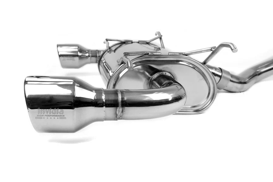 Invidia Subaru BRZ / Scion FRS Q300 w/ Rolled SS Tips Cat- Back Exhaust - HS12SSTG3S