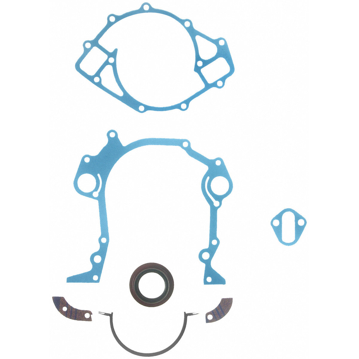 Fel-Pro Ford F-250 HD TCS 45129 Engine Timing Cover Gasket Set - TCS45129 for 1973-1996 Ford F-250 - front view