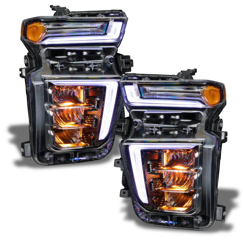 Oracle 20-21 Chevy Silverado HD 2500RGB Headlight Demon Eye Kit - w/o Controller SEE WARRANTY - 1453-334