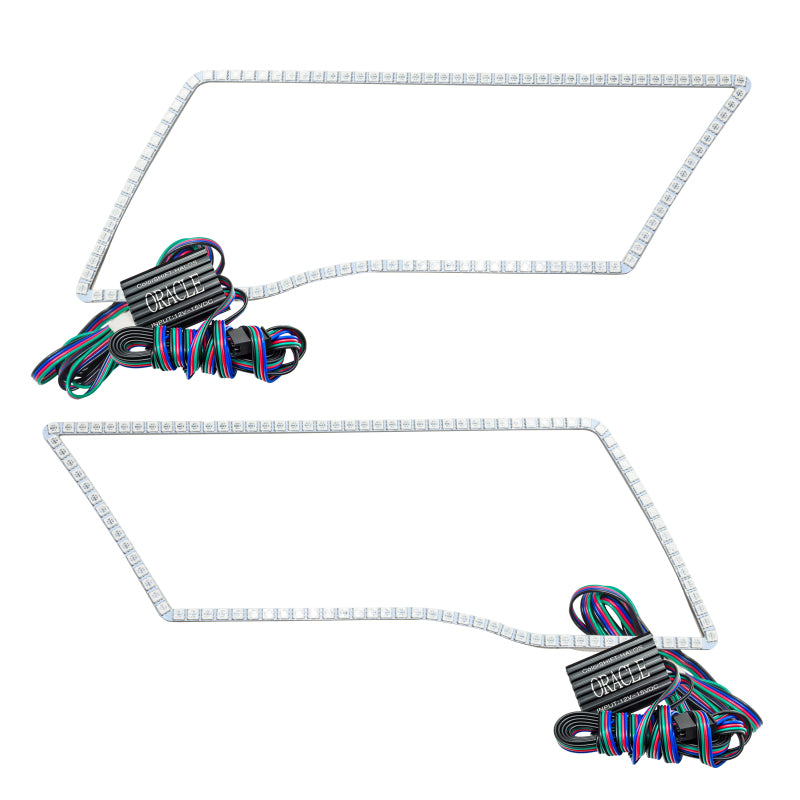 Oracle Dodge Ram Sport 09-18 LED Headlight Halo Kit - ColorSHIFT w/o Controller SEE WARRANTY - 2250-334