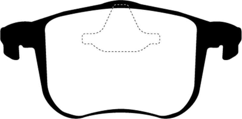 EBC 06-11 Saab 9-3 2.0 Turbo (Aero) Redstuff Front Brake Pads - DP31416C