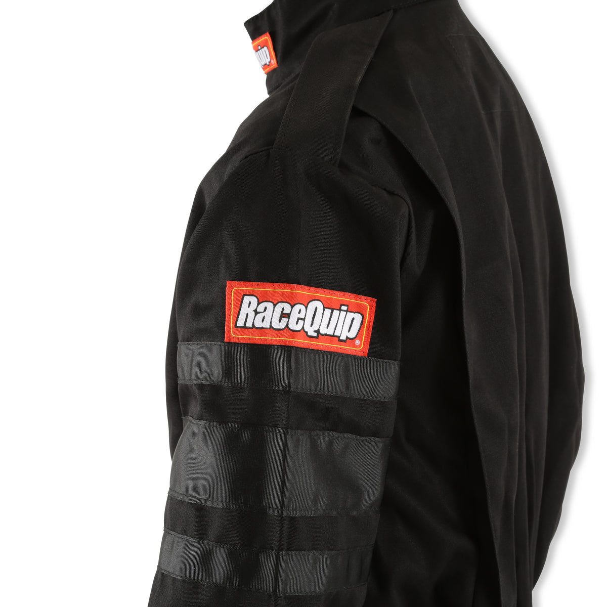 RaceQuip Black SFI-1 1-L Suit - Medium Tall