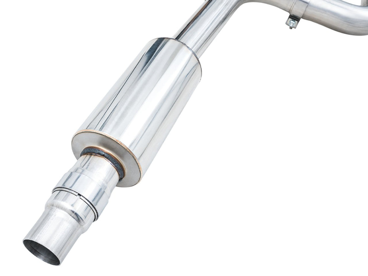 AWE 2022 VW GTI MK8 Touring Edition Exhaust - Chrome Silver Tips - 3015-32658