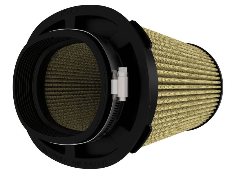 aFe MagnumFLOW Pro GUARD 7 Air Filter (6 x 4)in F x (8-1/2 x 6-1/2)in B x (7-1/4 x 5)in T x 7-1/4in - 20-91205G