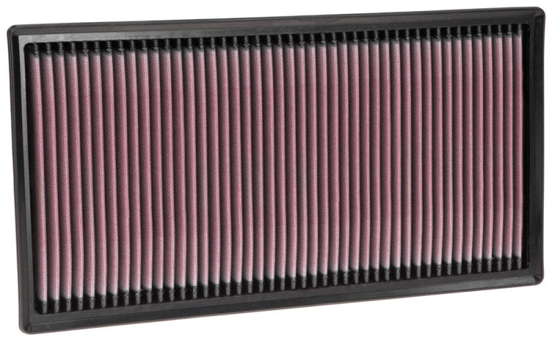 K&N 17-20 Mercedes Benz Sprinter V6-3.0L DSL Replacement Drop In Air Filter - 33-3141 for 2020 Mercedes Benz Sprinter - angle