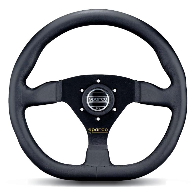 Sparco Strwhl L360 Ring Suede Black - 015TRGS1TUV