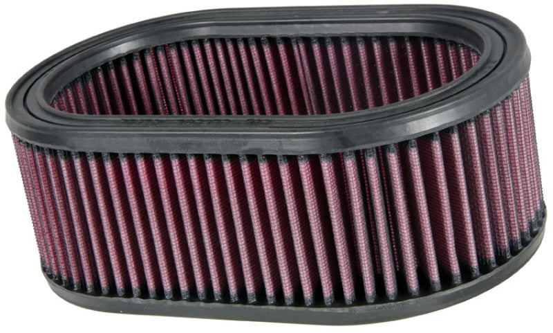 K&N Oval Air Filter - 8-7/8in L 5-1/4in W 3-1/4in H - E-3461 by K&N Engineering - front view