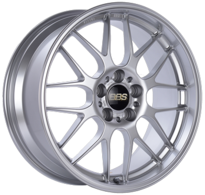 BBS RG-R 18x9.5 5x114.3 ET38 PFS Diamond Silver Wheel -82mm PFS/Clip Req - RG701DSK by BBS