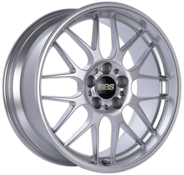 BBS RG-R 18x9.5 5x114.3 ET38 PFS Diamond Silver Wheel -82mm PFS/Clip Req - RG701DSK by BBS