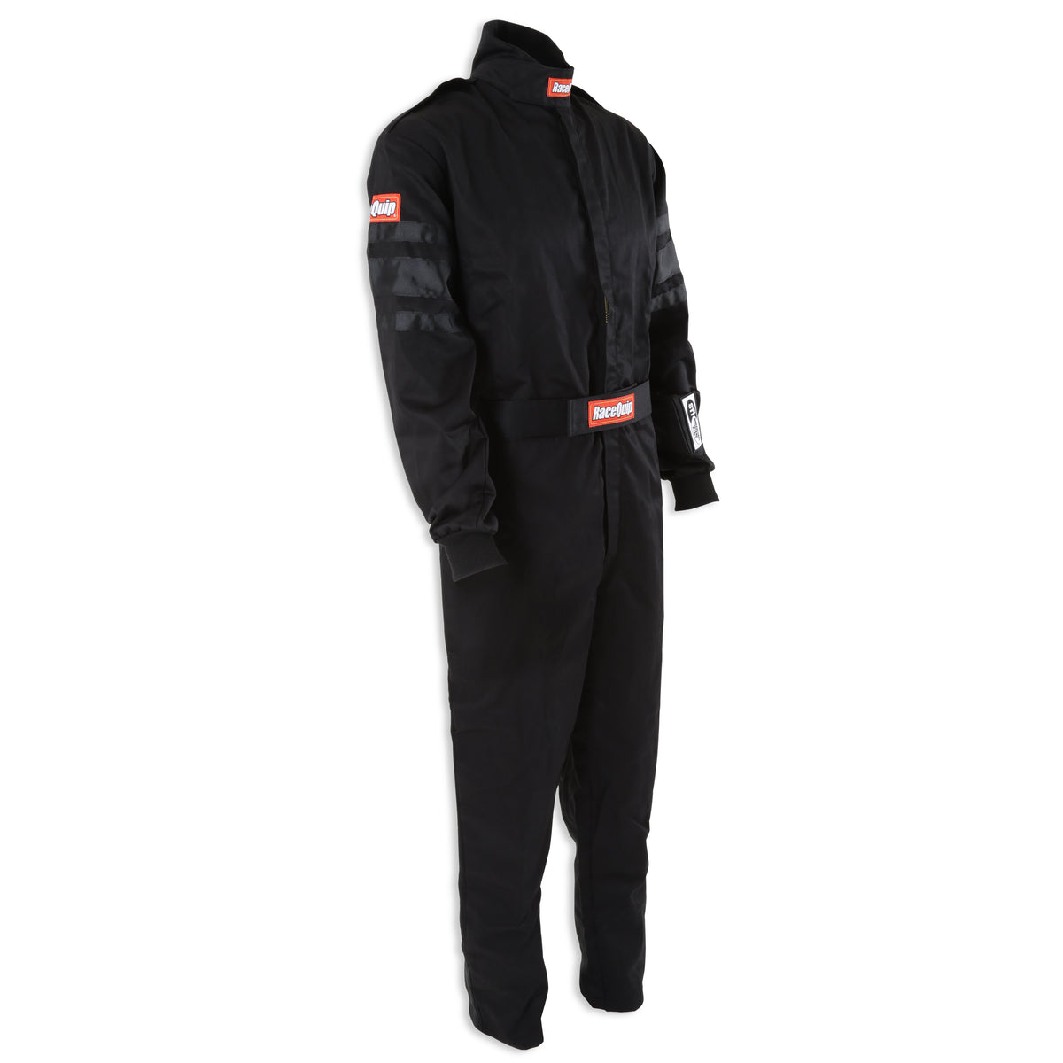 RaceQuip Black SFI-1 1-L Suit - Medium Tall