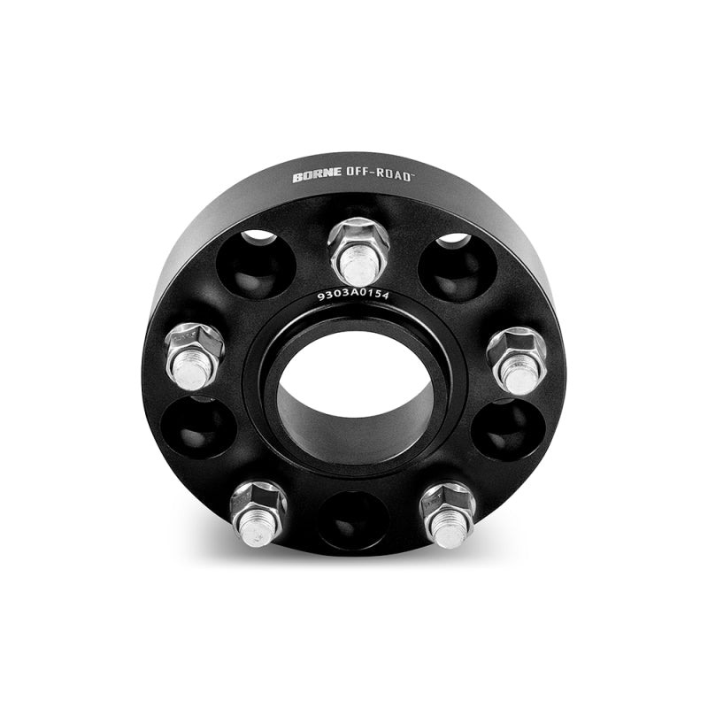 Borne Off-Road Wheel Spacers - 5x127 - 71.6 - 30mm - M14 - Black - BNWS-003-300BK