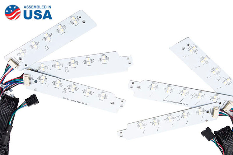 Diode Dynamics 15-17 Ford Mustang RGBW DRL LED Boards - DD2007