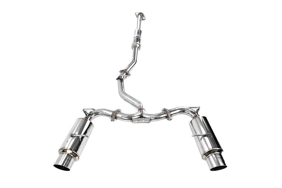 Invidia 13+ Scion FRS/BRZ/86 60mm N1 Polish Tip Cat- Back Exhaust - HS12SSTGTP