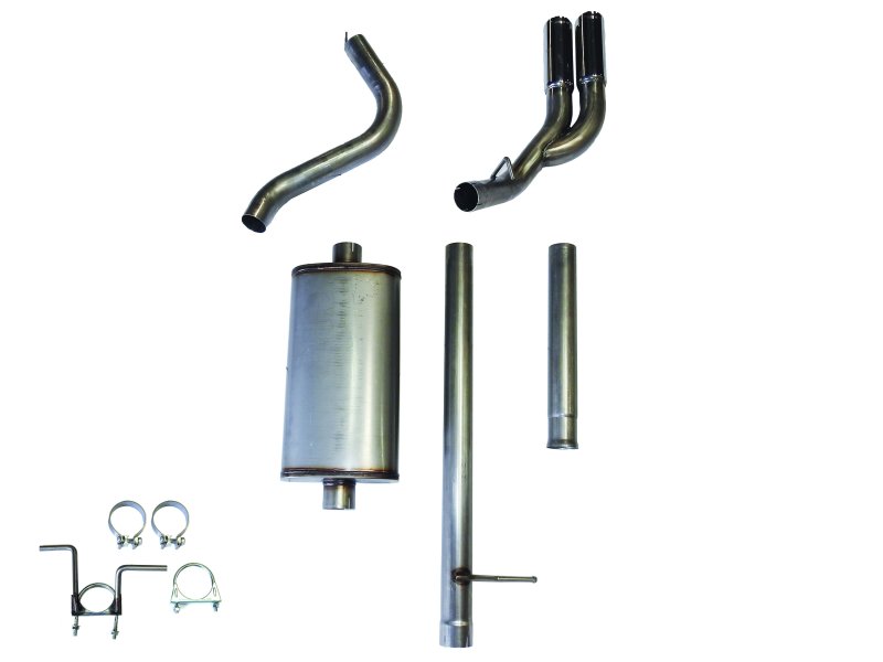 JBA 19-20 Chevy/GMC 1500 5.3L L82/L84 304SS Dual Side Exit Cat-Back Exhaust System - 30-3055