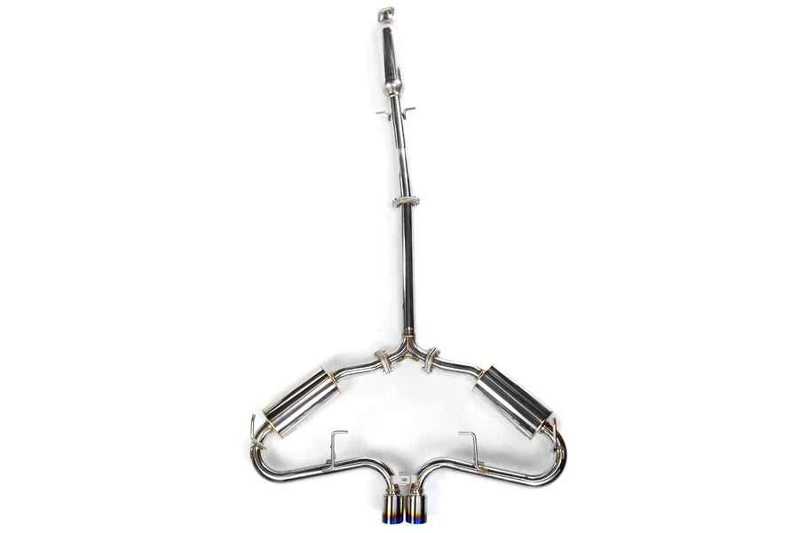 Invidia 03-04 Mini Cooper S 60mm (80mm tip) Titanium Tip Cat-back Exhaust - HS03MCSGTT