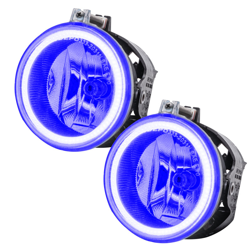 Oracle Lighting 11-16 Jeep Patriot Pre-Assembled LED Halo Fog Lights -UV/Purple SEE WARRANTY - 8195-007
