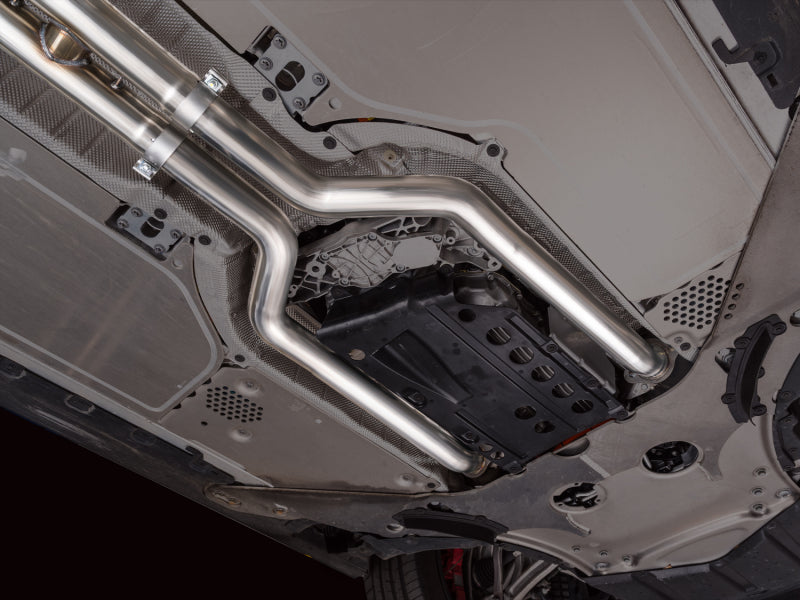 AWE BMW G90/G99 M5 Touring Edition Catback Exhaust - Chrome Silver Tips - 3015-42790