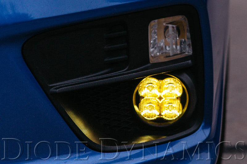 Diode Dynamics SS3 Sport Type A Kit ABL - White SAE Fog - DD6980 for 2009-2021 Nissan Frontier - rear view