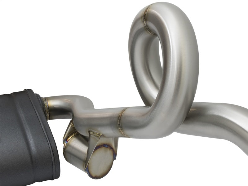 aFe MACHForce XP 13-15 Porsche Cayman S/Boxster S (981) H6-3.4L 2-2.5in. SS Cat-Back Exhaust System - 49-36415