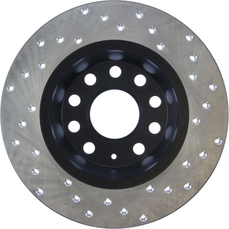 StopTech 10-11 & 13 Audi A3 Quattro / 10 VW GTI Mk VI Drilled Right CRYO-STOP Brake Rotor - 128.33129CR