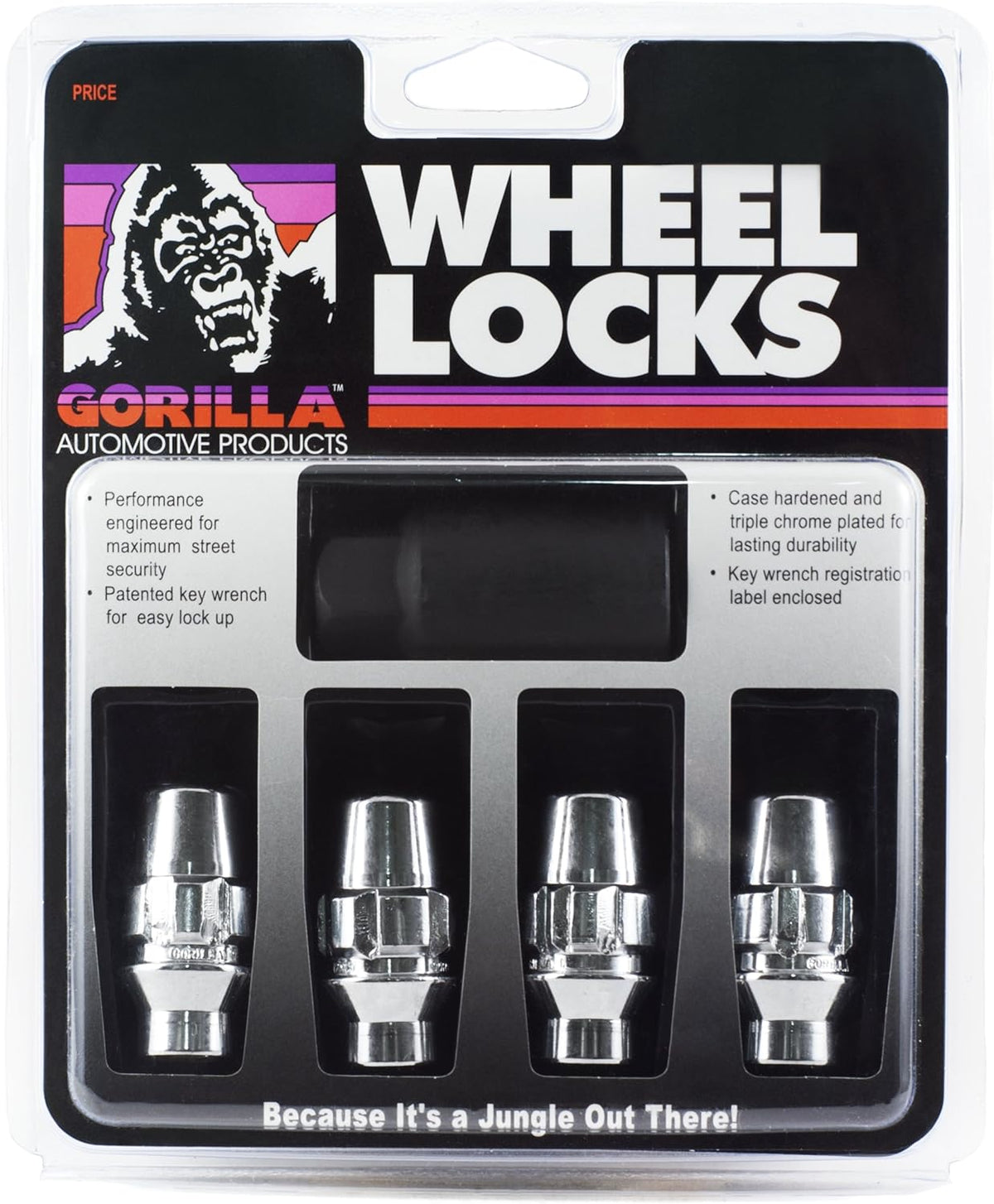 Gorilla Automotive - Gorilla Lock Et Acorn 1/2 CHR Clam - 68681N