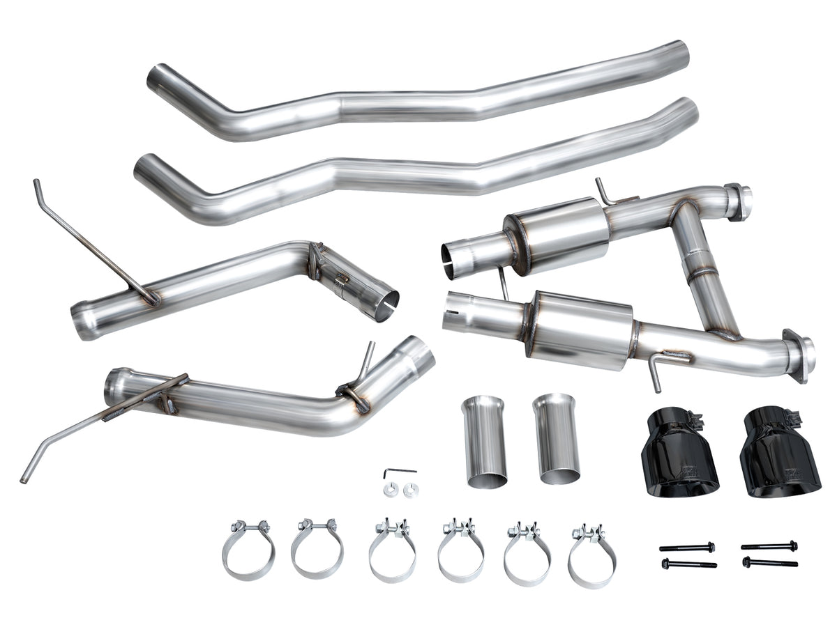 AWE Tuning 11-24 Dodge Durango 5.7L Track Edition Exhaust w/ Diamond Black Tips - 3020-33575