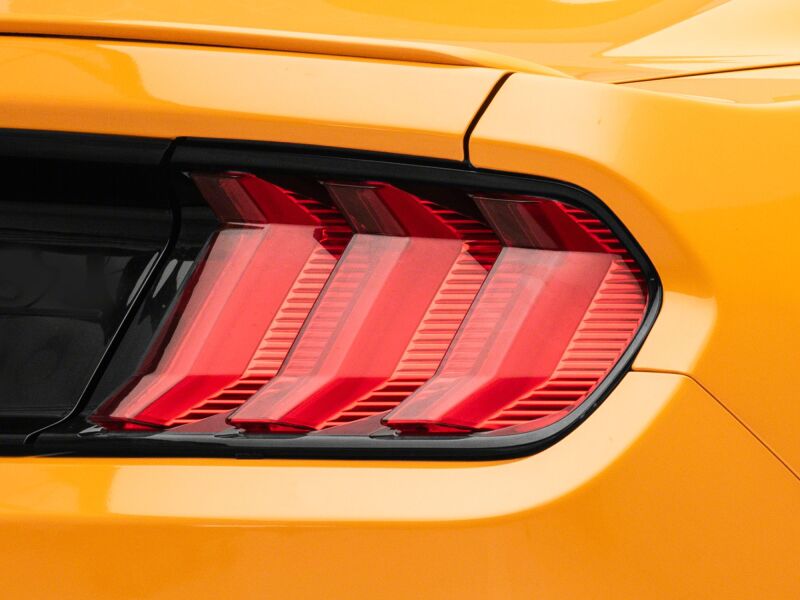Raxiom 15-23 Ford Mustang Euro Style LED Tail Lights- Gloss Black Housing- Red Lens - 412123 - additional view 11