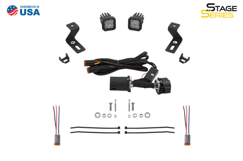 Diode Dynamics Stage Series Reverse Light Kit for 2019-Present Ram C1 Sport - DD7589 for 2019-2024 Ram 1500 - angle view
