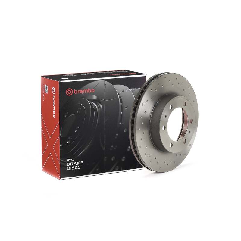 Brembo 03-09 Toyota 4Runner SR5 Front Premium OE Equivalent Rotor - 09.B461.1X