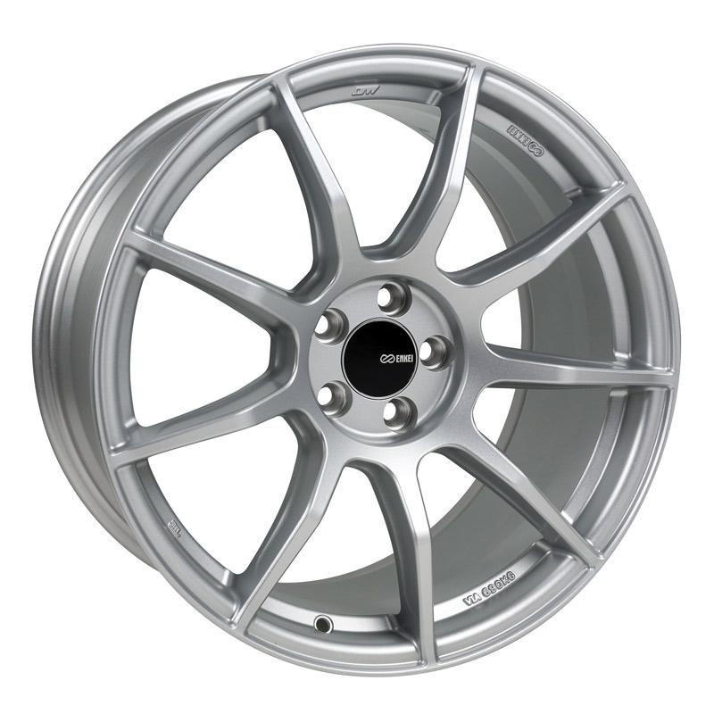 Enkei TS9 17x9 5x100 45mm Offset 72.6mm Bore - Black Wheel - 492-790-8045BK