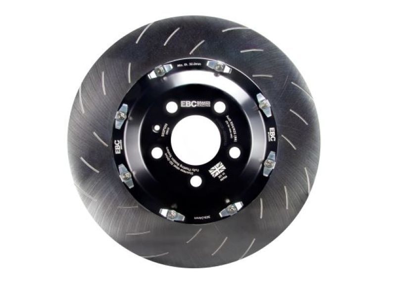 EBC Racing 12-16 Audi RS4 (B8) Front Floating SD-Rotor Replacement Disc Rings (Pair) - SG2F009