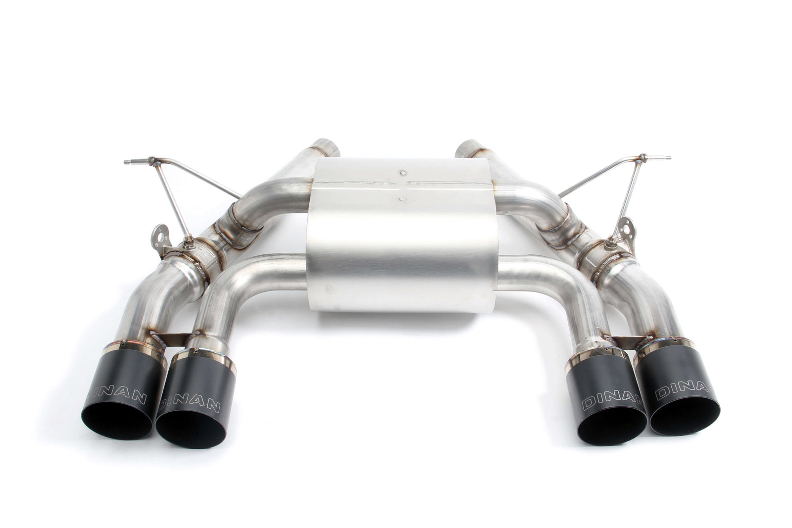Dinan - Free Flow Axle-Back Exhaust - 2015-2020 BMW M3/M4 - D660-0050-BLK