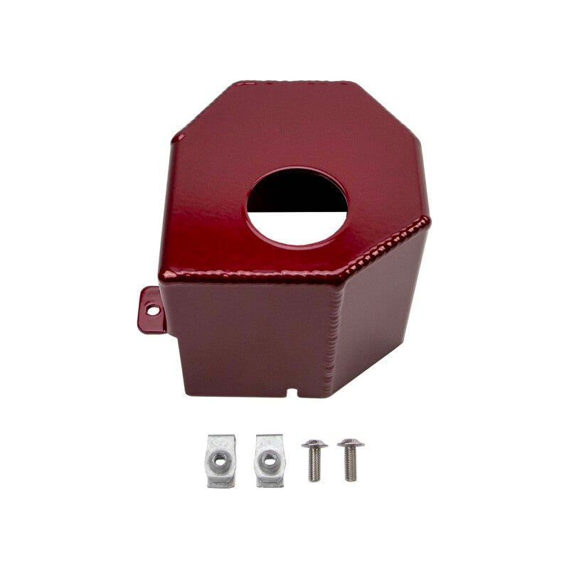 Wehrli 17-25 Ford Power Stroke 6.7L Brake Reservoir Cover - WCFab Red - WCF100198-RED