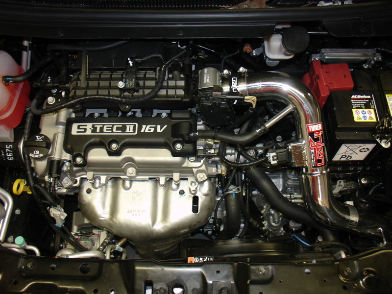 Injen 11-15 Chevrolet Spark 1.2L 4cyl Polished Cold Air Intake w/ MR Tech &amp; Super Nano-Web Dry - SP7080P