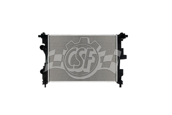 CSF 17-20 Jeep Compass 2.0L/2.4L OEM Plastic Radiator - 3884 for 2017-2020 Jeep Compass