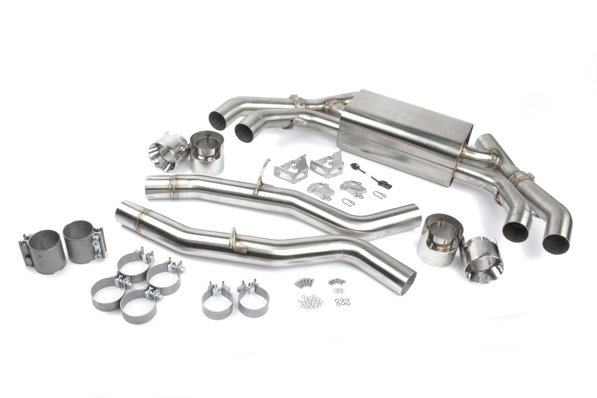 Dinan - Free Flow Axle-Back Exhaust - 2020-2025 BMW X3M/X4M - D660-0086