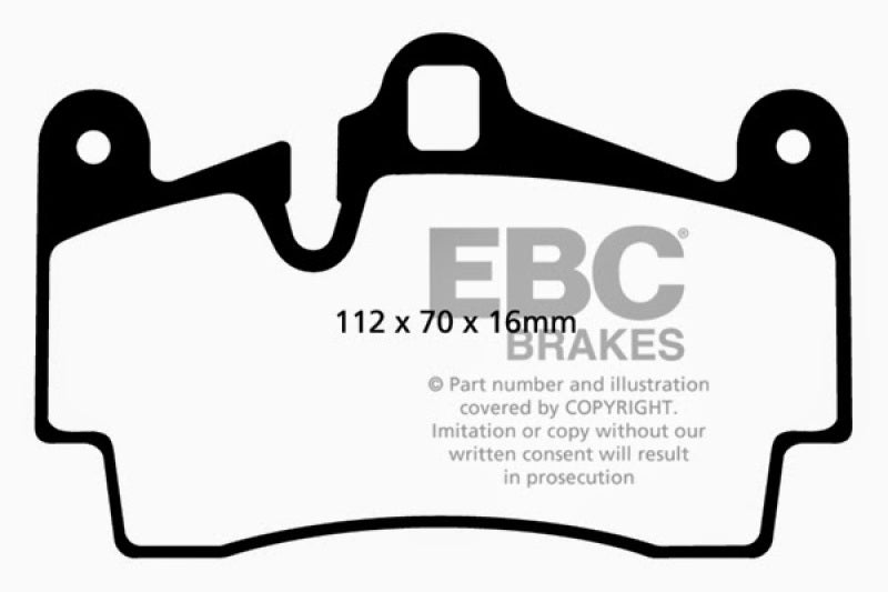 EBC Brakes Bluestuff Street and Track Day Brake Pads - DP51474NDX