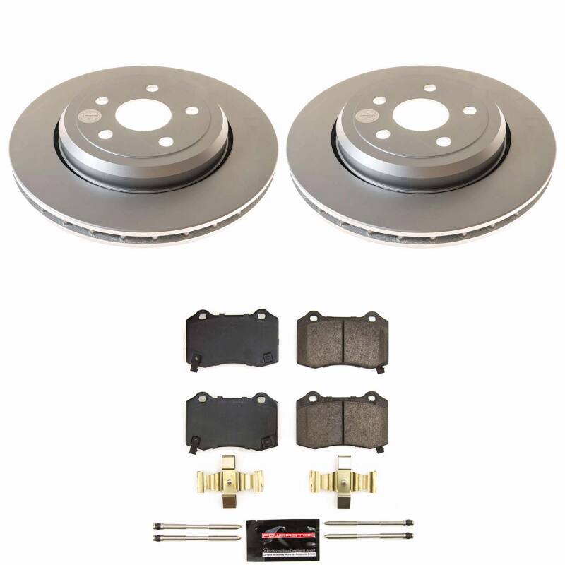 Power Stop 18-26 Dodge Durango Rear Z23 Coated Brake Kit - CPK8758-23