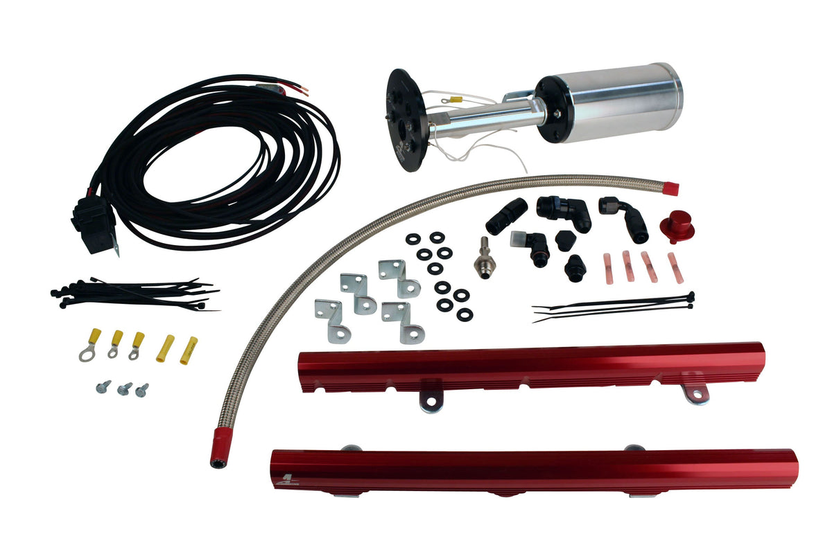 Aeromotive C6 Corvette Fuel System - Eliminator/LS3 Rails/Wire Kit/Fittings - 17184